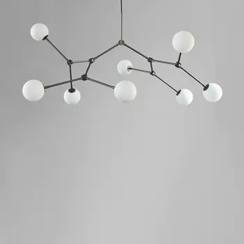 101 Copenhagen Drop Chandelier Grey Large