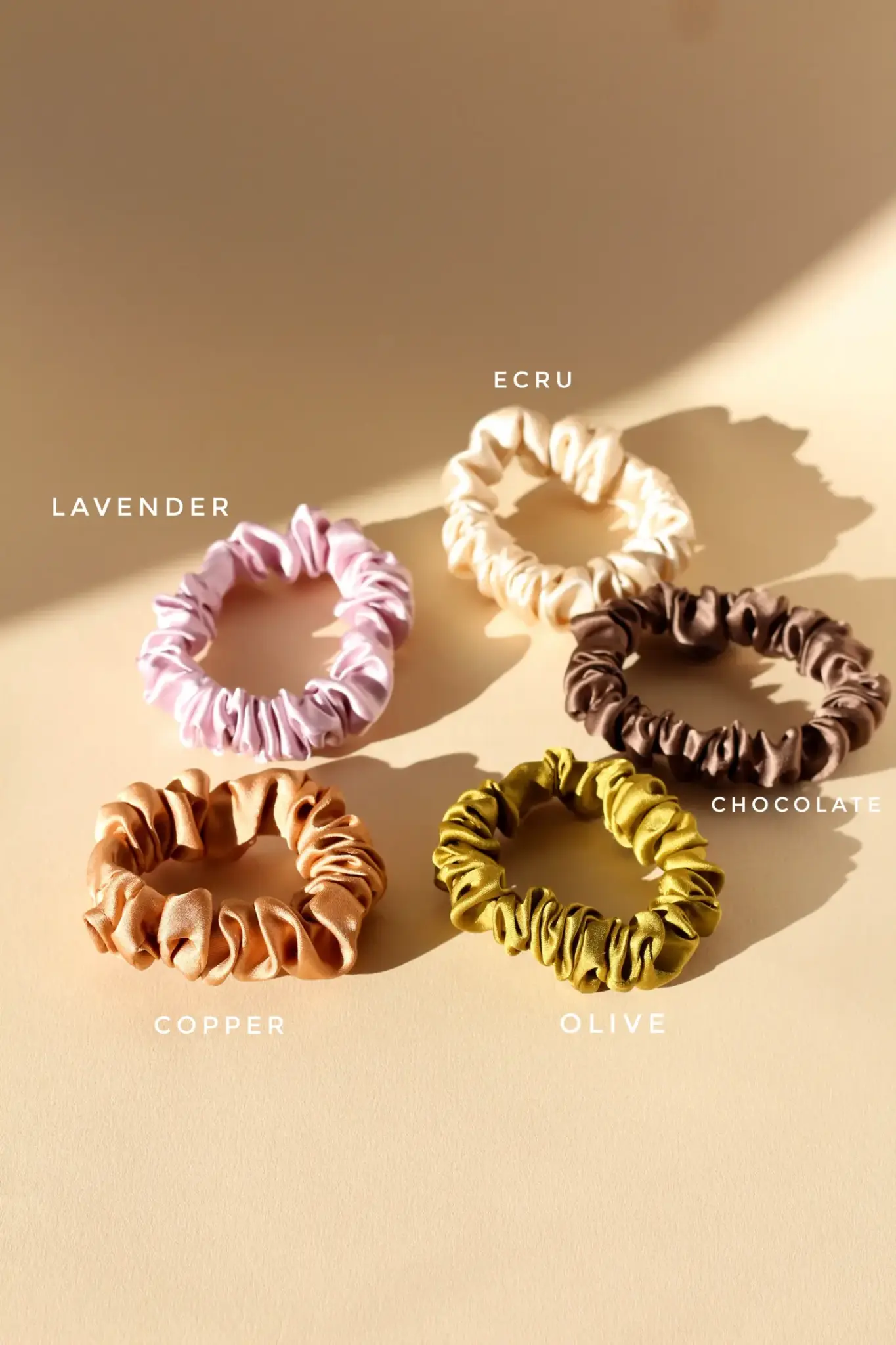 Marram Silk Scrunchie Plant Dyed Olive