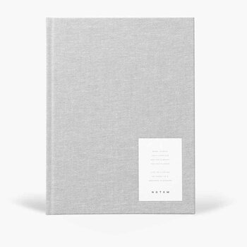 Notem Work Journal Even Light Gray