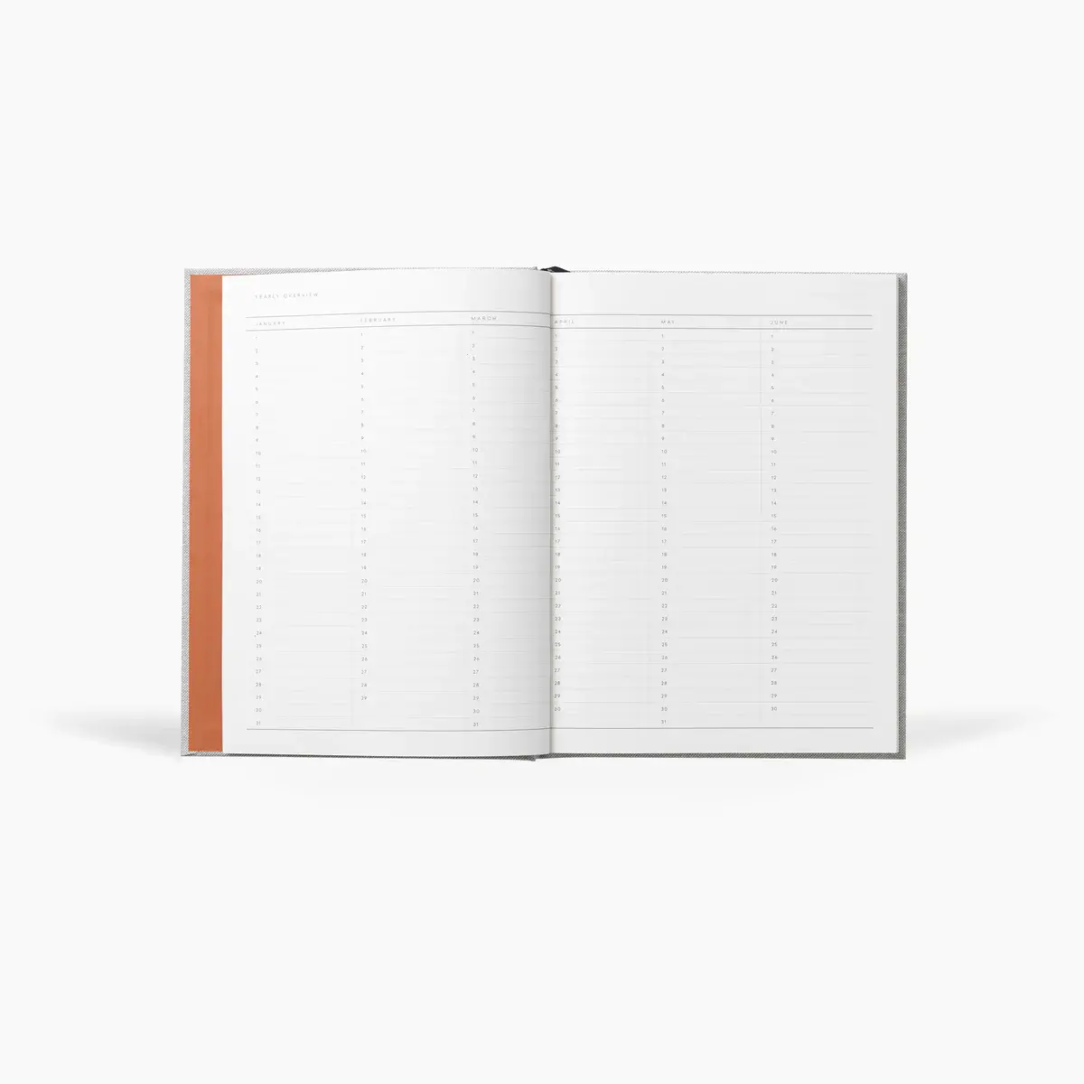 Notem Work Journal Light Grey