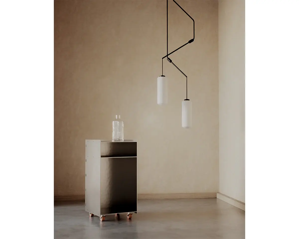 Frama Pendant Light Ventus Black Form 2