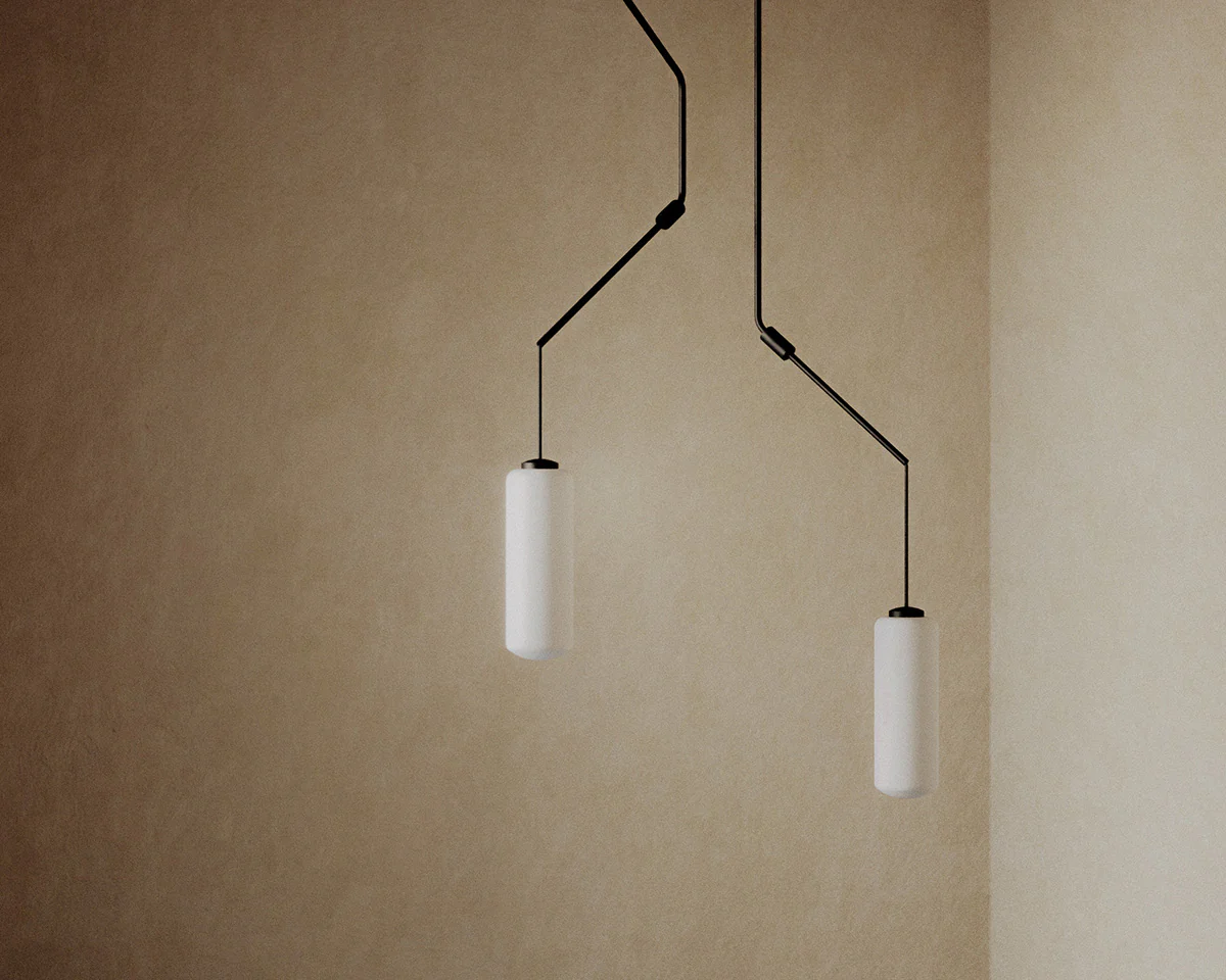 Frama Pendant Light Ventus Black Form 2