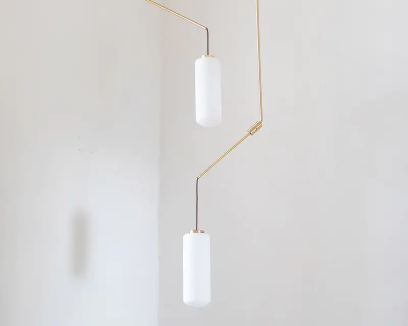 Frama Pendant Light Brass Form 1