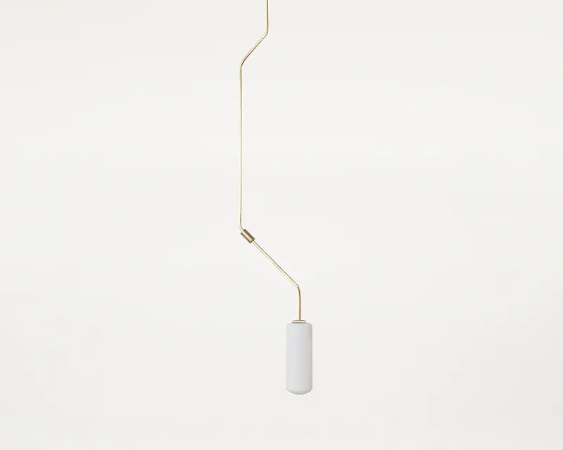 Frama Pendant Light Brass Form 1