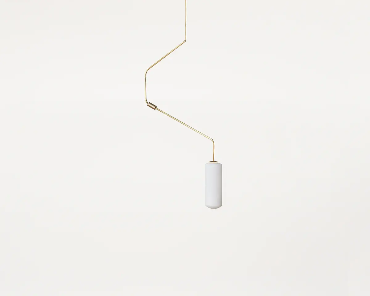Frama Pendant Light Ventus Brass Form 2