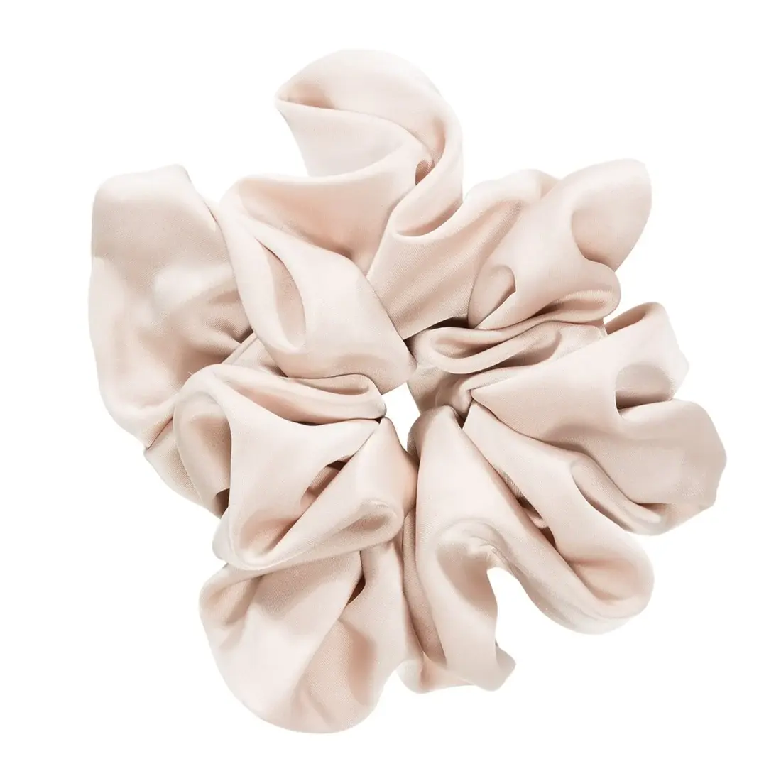 Pico Scrunchie Satin Extra Large Cream