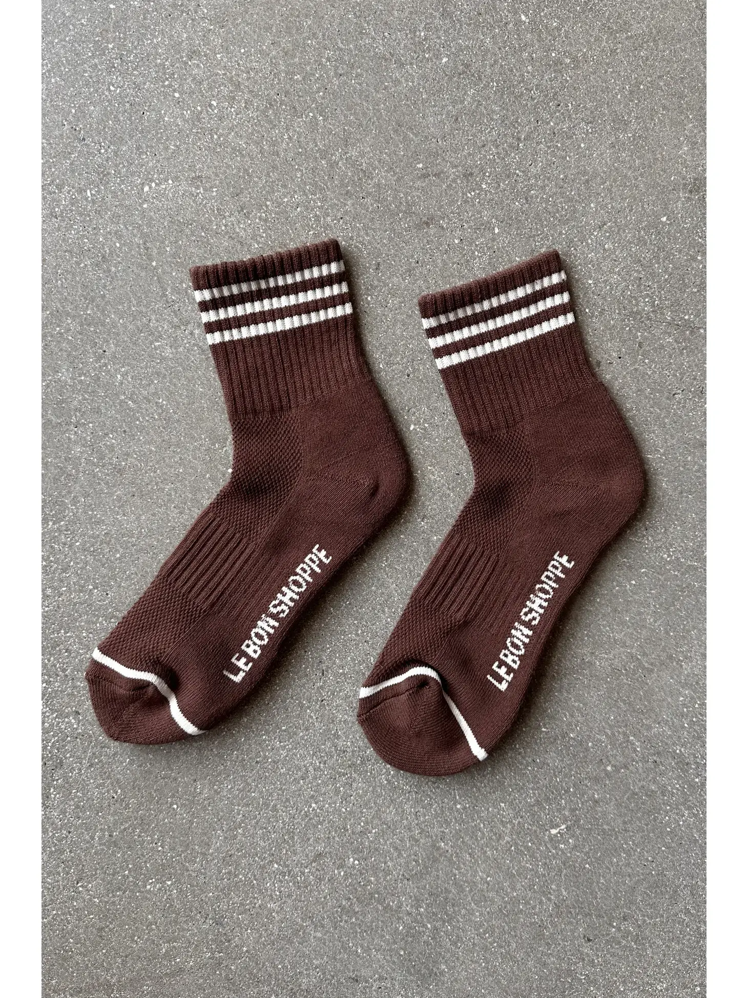 Le Bon Shoppe Girlfriend Socks Mahogany