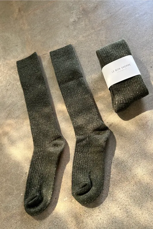 Le Bon Shoppe Arctic Socks Green OS