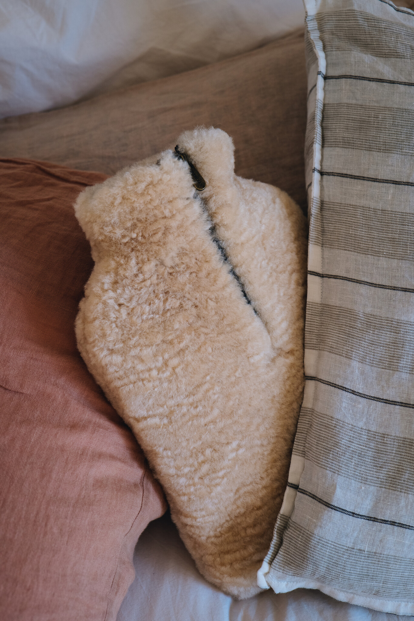 Shepard of Sweden Heating Pad Cover Sheep Chestnut