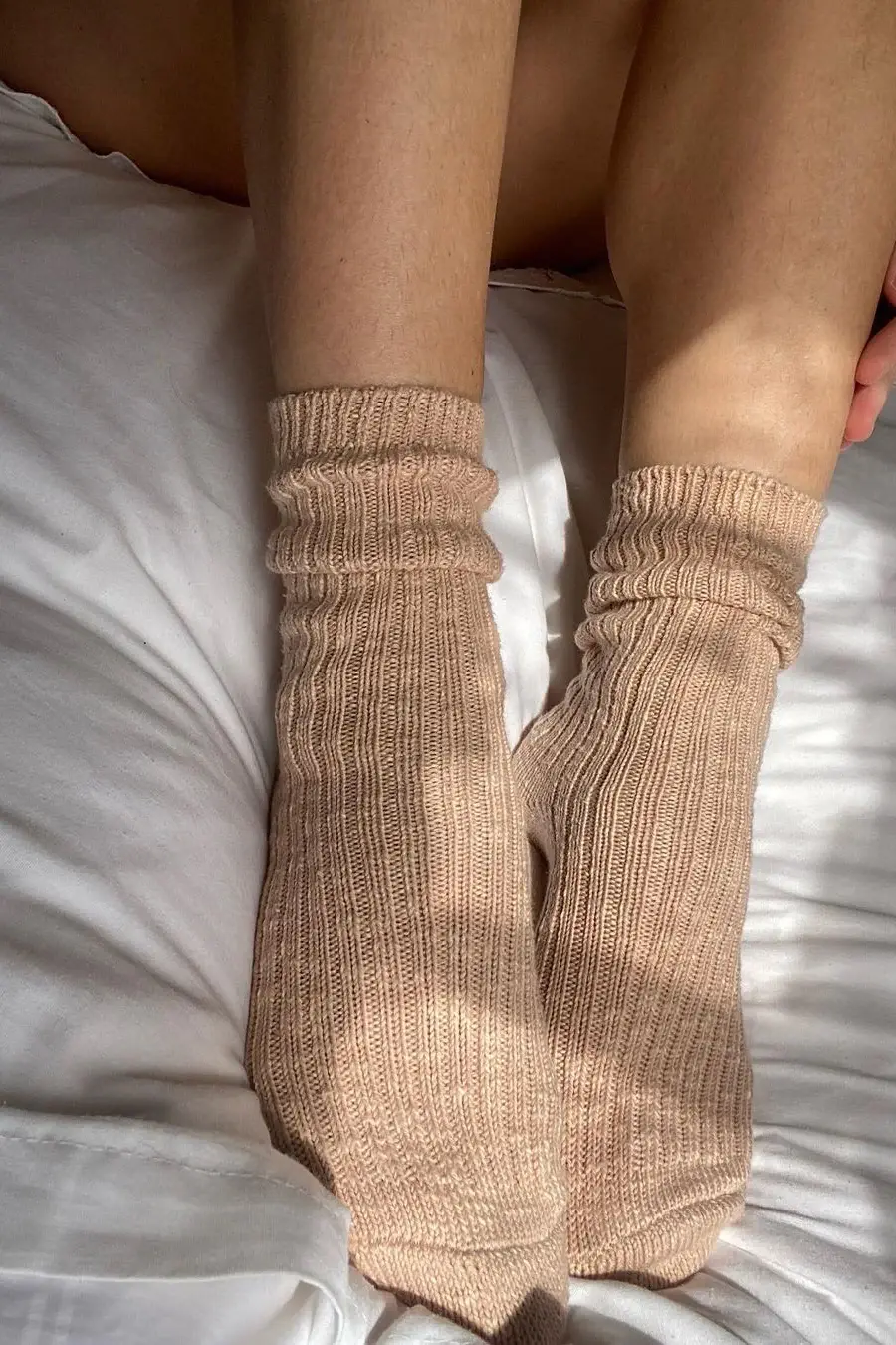 Le Bon Shoppe Cottage Socks Peachy