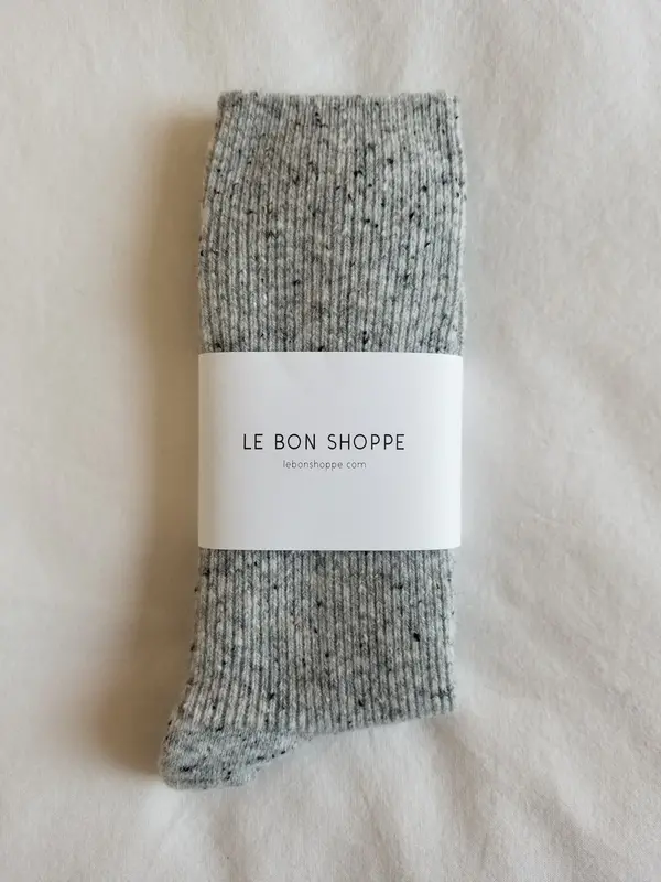 Le Bon Shoppe Snow Socks Cookies and Cream OS