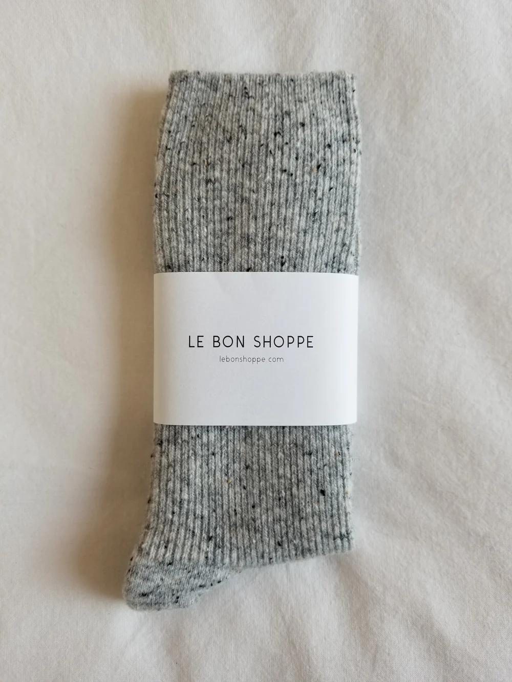 Le Bon Shoppe Snow Socks Cookies and Cream