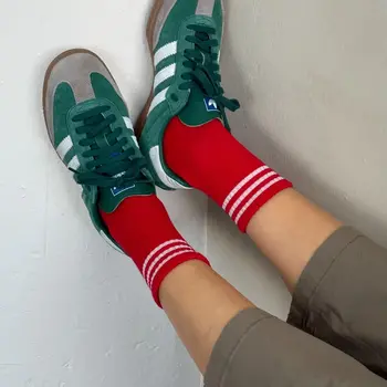 Le Bon Shoppe Girlfriend Socks Scarlet Red OS