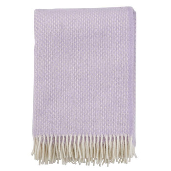 Klippan Plaid Preppy Lilac 100% Lambswool
