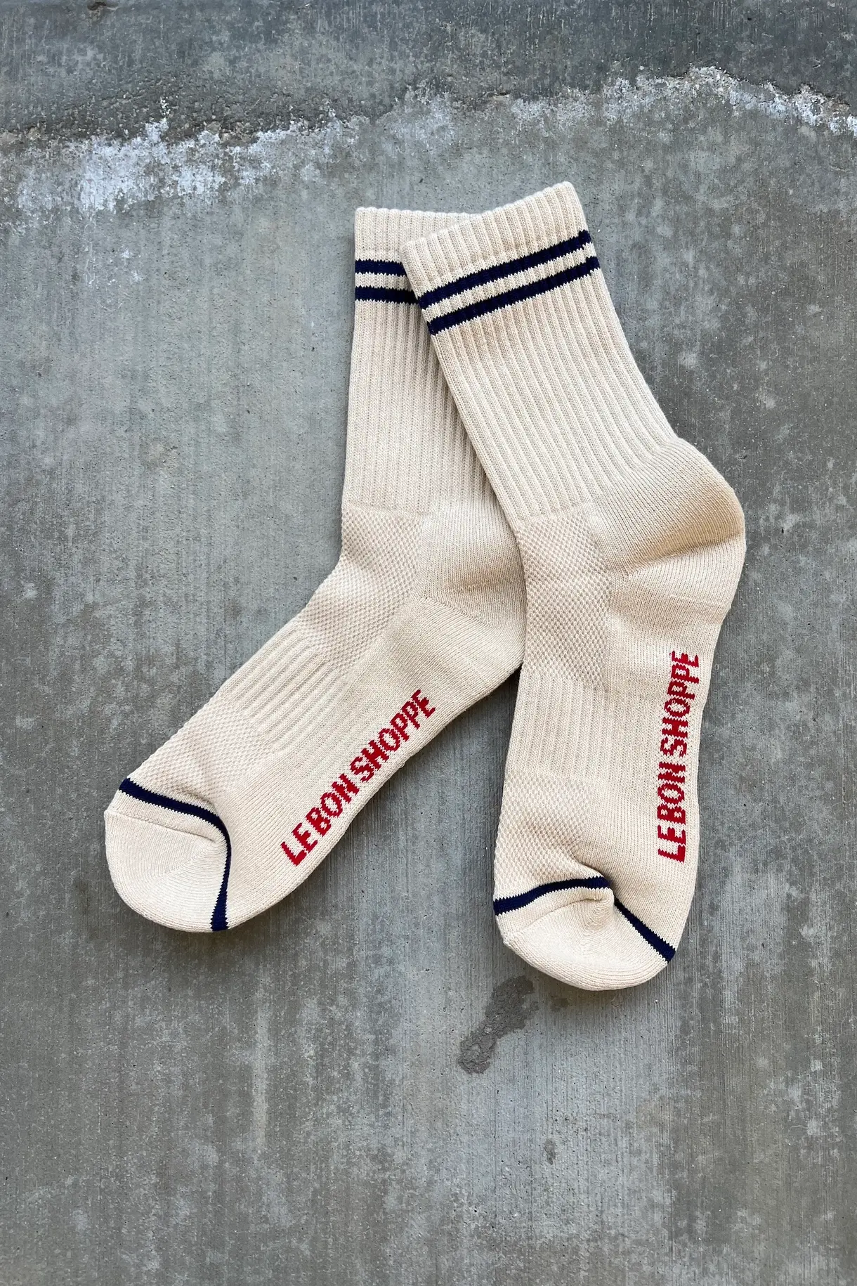 Le Bon Shoppe Boyfriend Socks Cashew OS