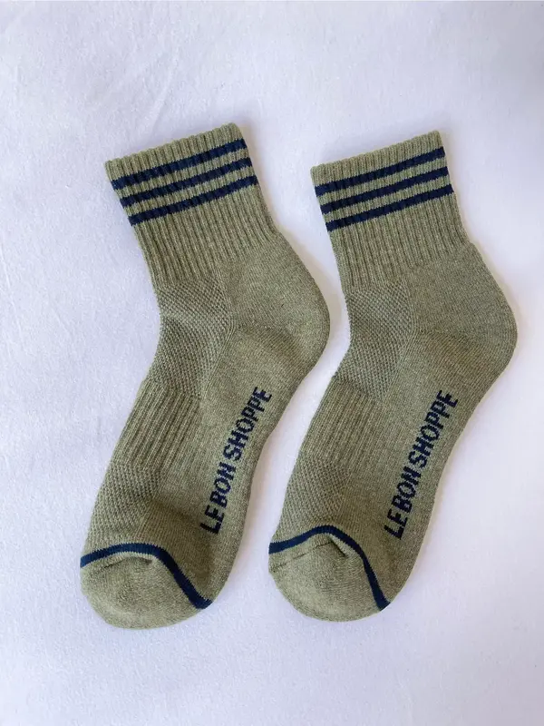 Le Bon Shoppe Girlfriend Socks Sage OS