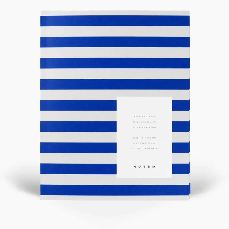 Notem Weekly planner Blue White