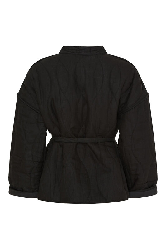 Femme Facon Quilted Jacket Black