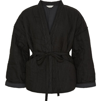 Femme Facon Quilted Jacket Black