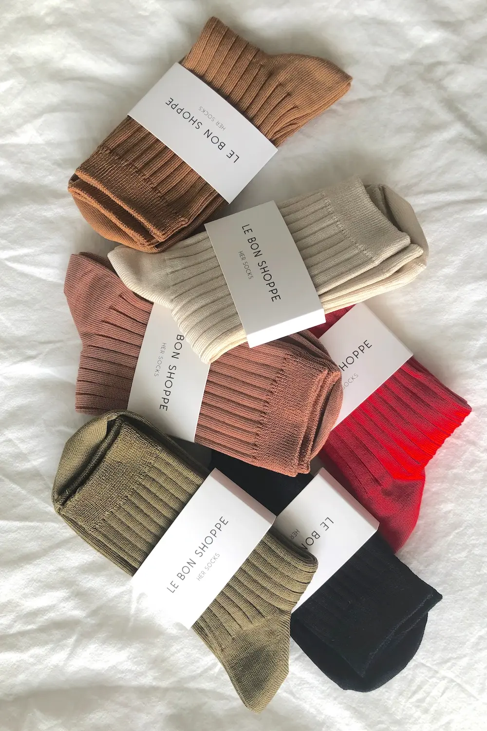 Le Bon Shoppe Her Socks Porcelain