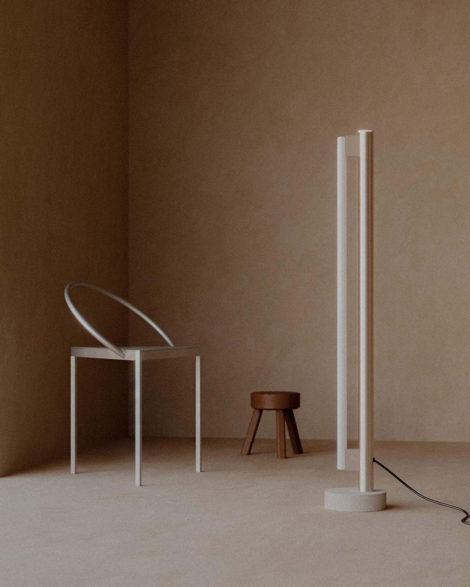 Frama Floor Light Eiffel Stainless Steel