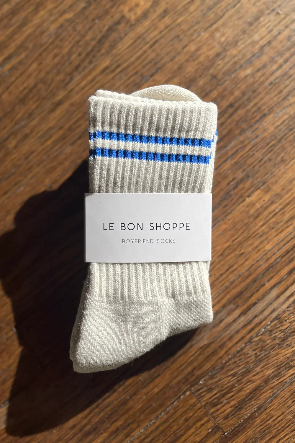 Le Bon Shoppe Boyfriend Socks Ice OS