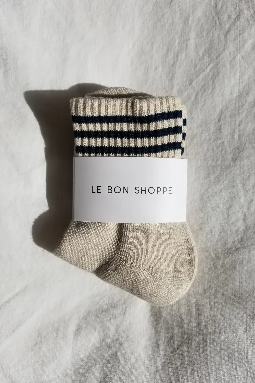 Le Bon Shoppe Girlfriend Socks Oatmeal OS