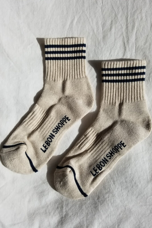 Le Bon Shoppe Girlfriend Socks Oatmeal OS