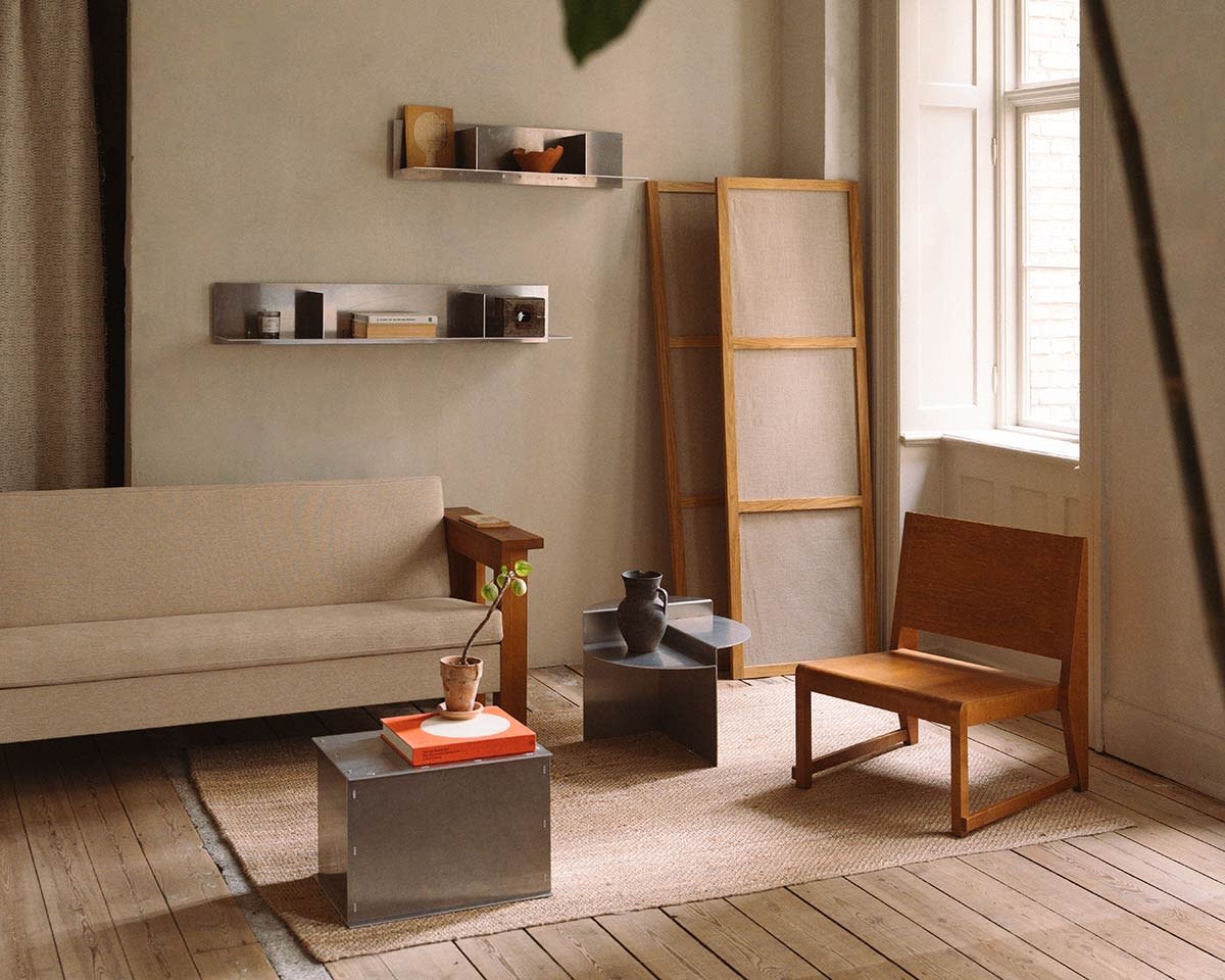 Frama Easy Chair 01 Warm Brown Birch