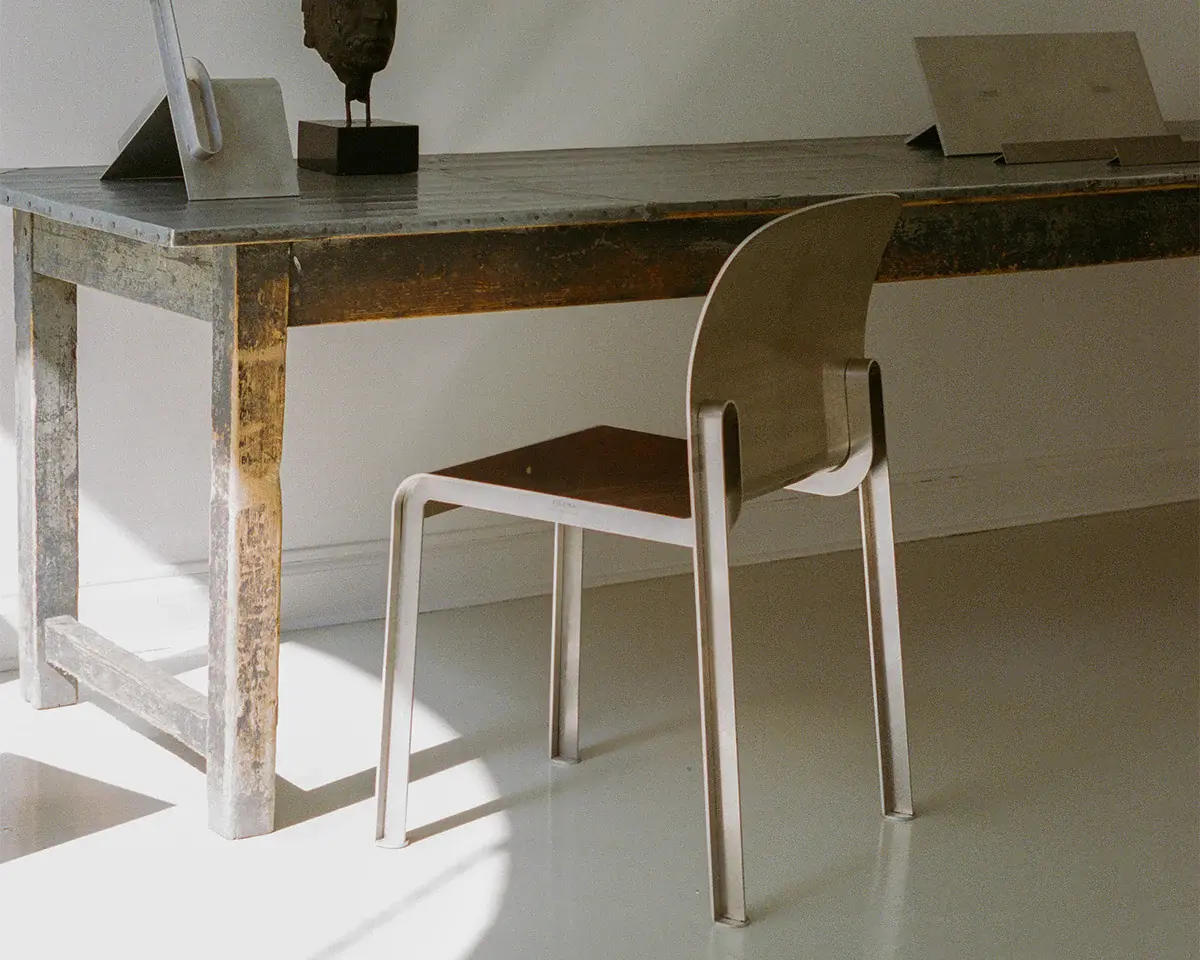 Frama Rivet Chair Aluminium