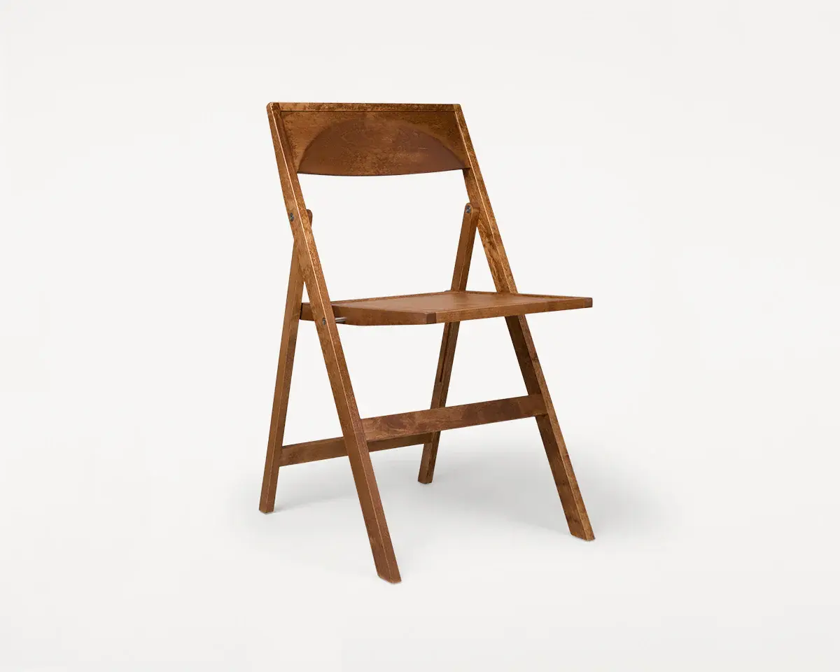 Frama Folding Flat Chair - Warm Brown Birch