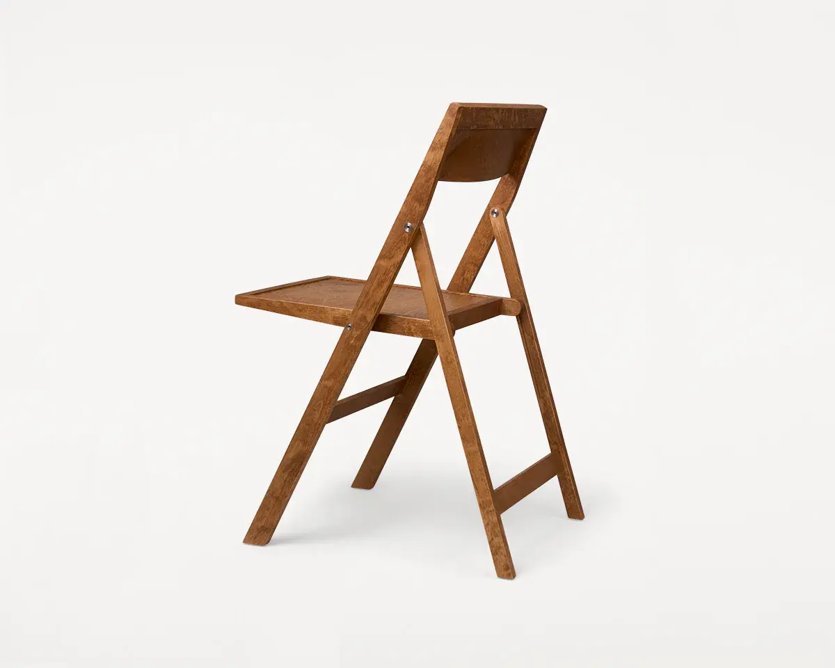 Frama Folding Flat Chair - Warm Brown Birch