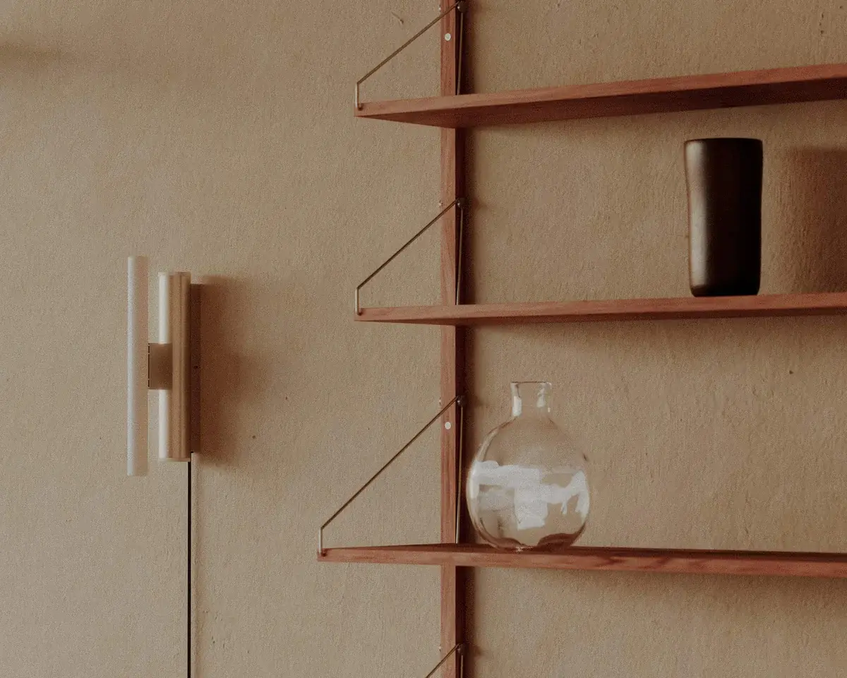 Frama Eiffel Wall Lamp - Stainless Steel - Single 300