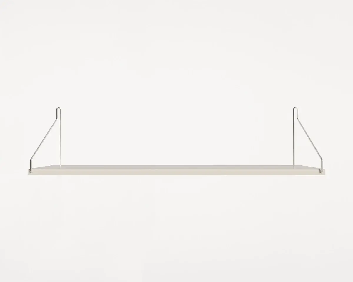 Frama Single Shelf Warm White Steel D20/W80