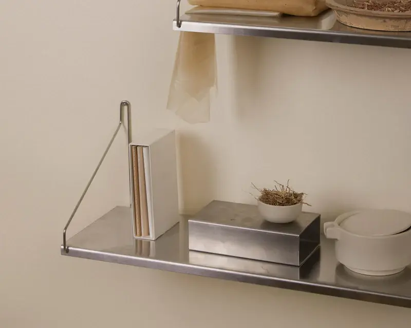 Frama Single Shelf Stainless Steel D20/W80