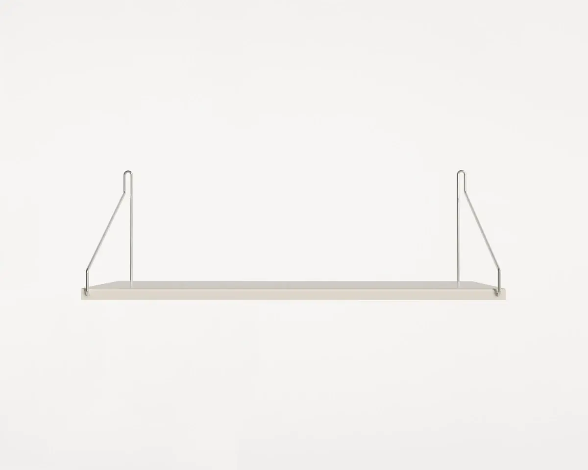 Frama Single Shelf Warm White Steel D20/W60