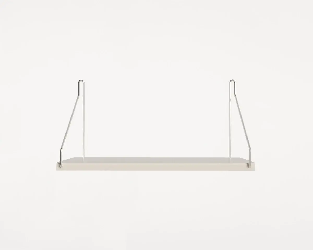 Frama Single Shelf Warm White Steel D20/W40