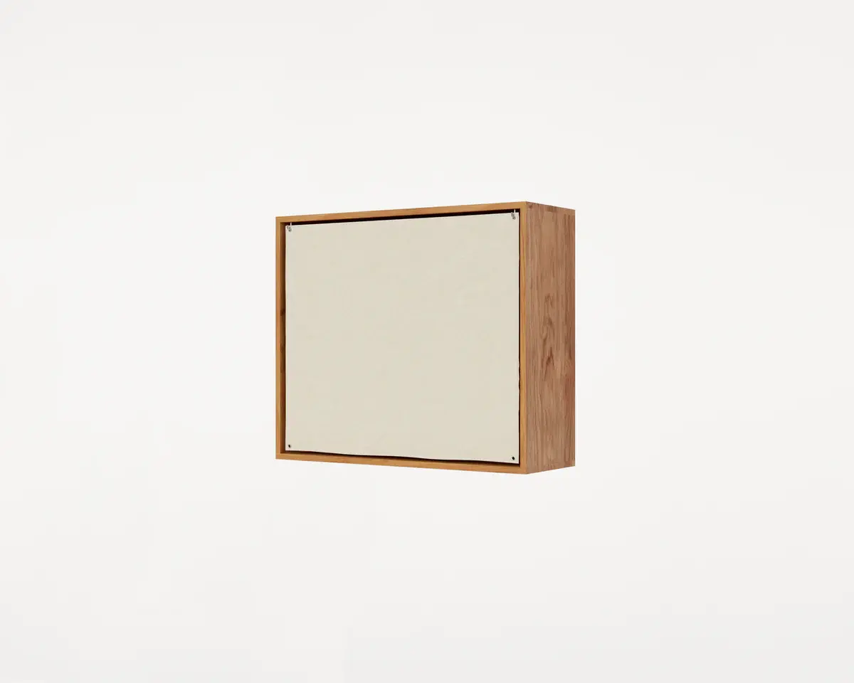 Frama Shelf Library Canvas Cabinet Natural Oak