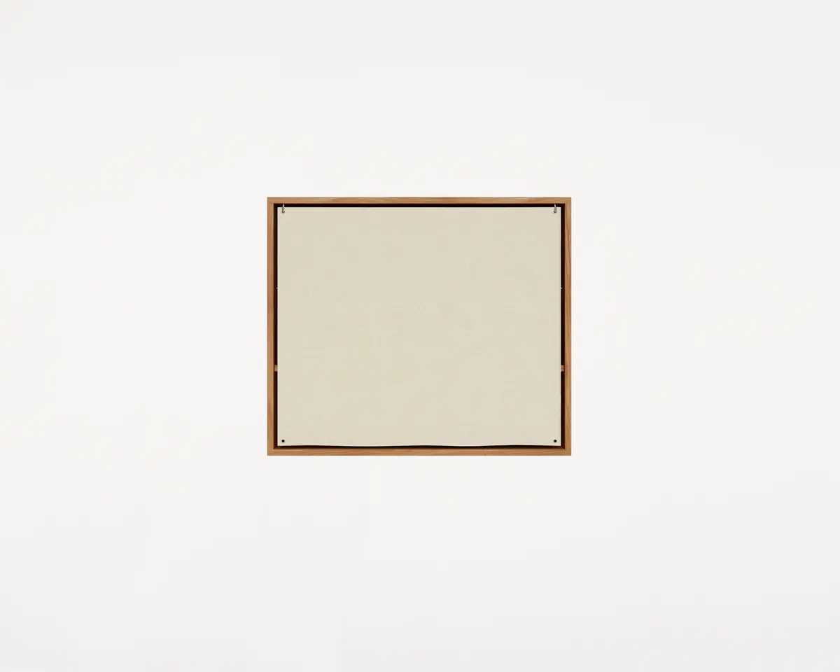 Frama Shelf Library Canvas Cabinet Natural Oak