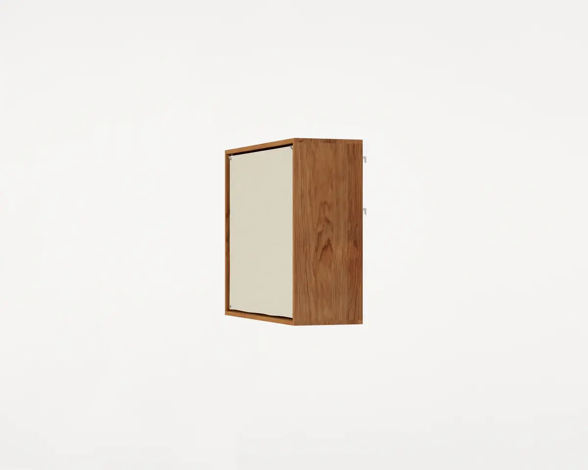 Frama Shelf Library Canvas Cabinet Natural Oak