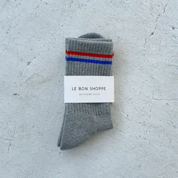 Le Bon Shoppe Boyfriend Socks True Grey