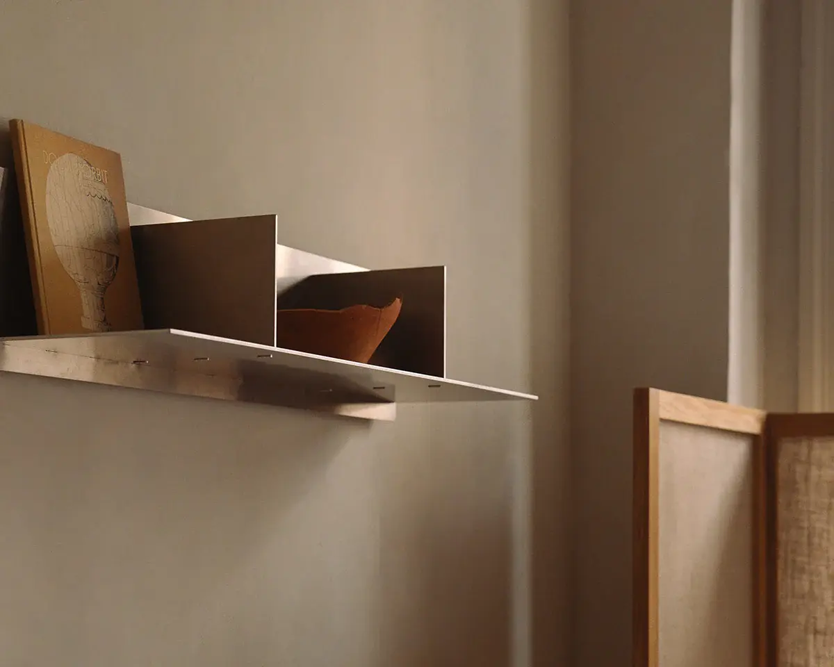 Rivet Shelf Aluminium - Small