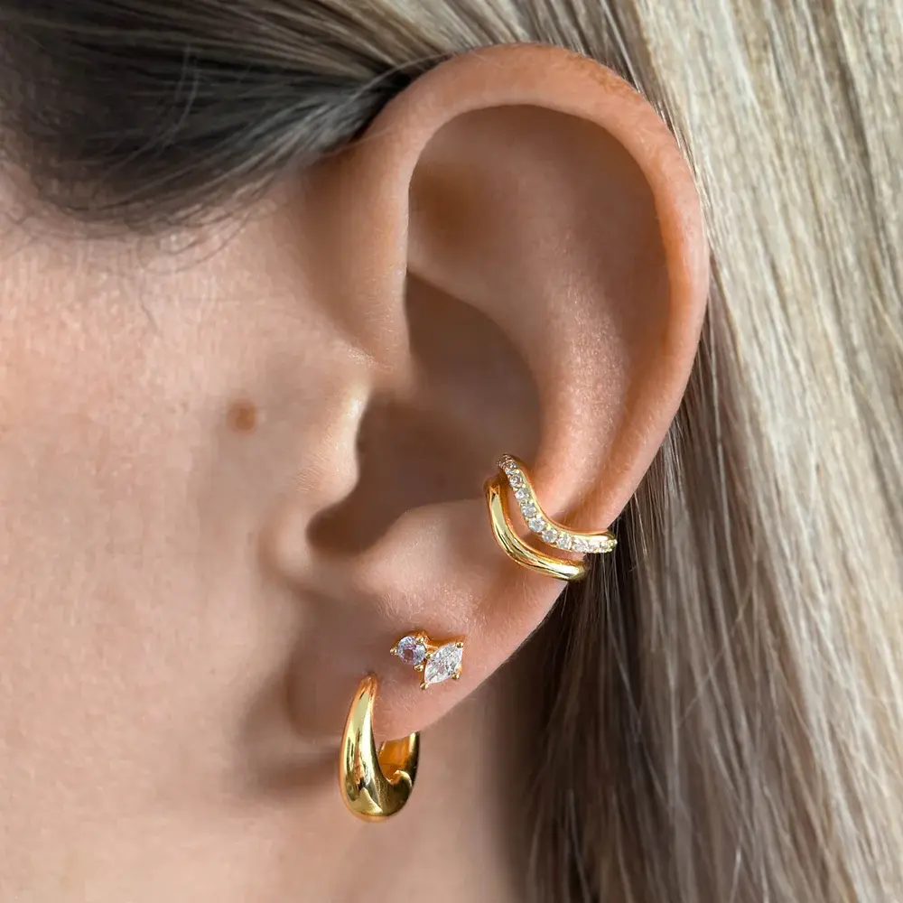 Brandlinger Earring Atlanta Gold