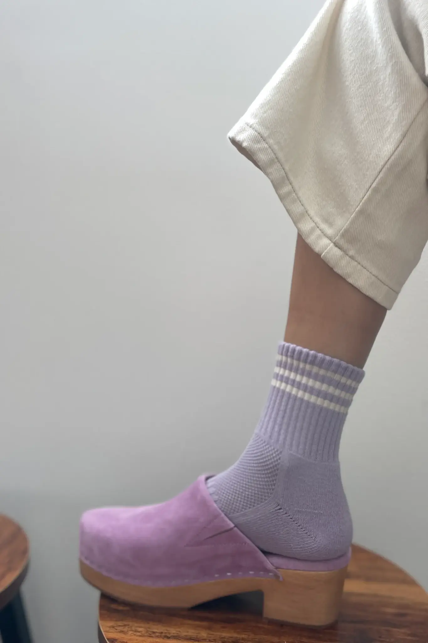 Le Bon Shoppe Girlfriend Socks Iris OS