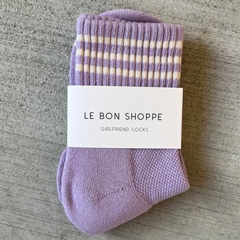 Le Bon Shoppe Girlfriend Socks Iris OS