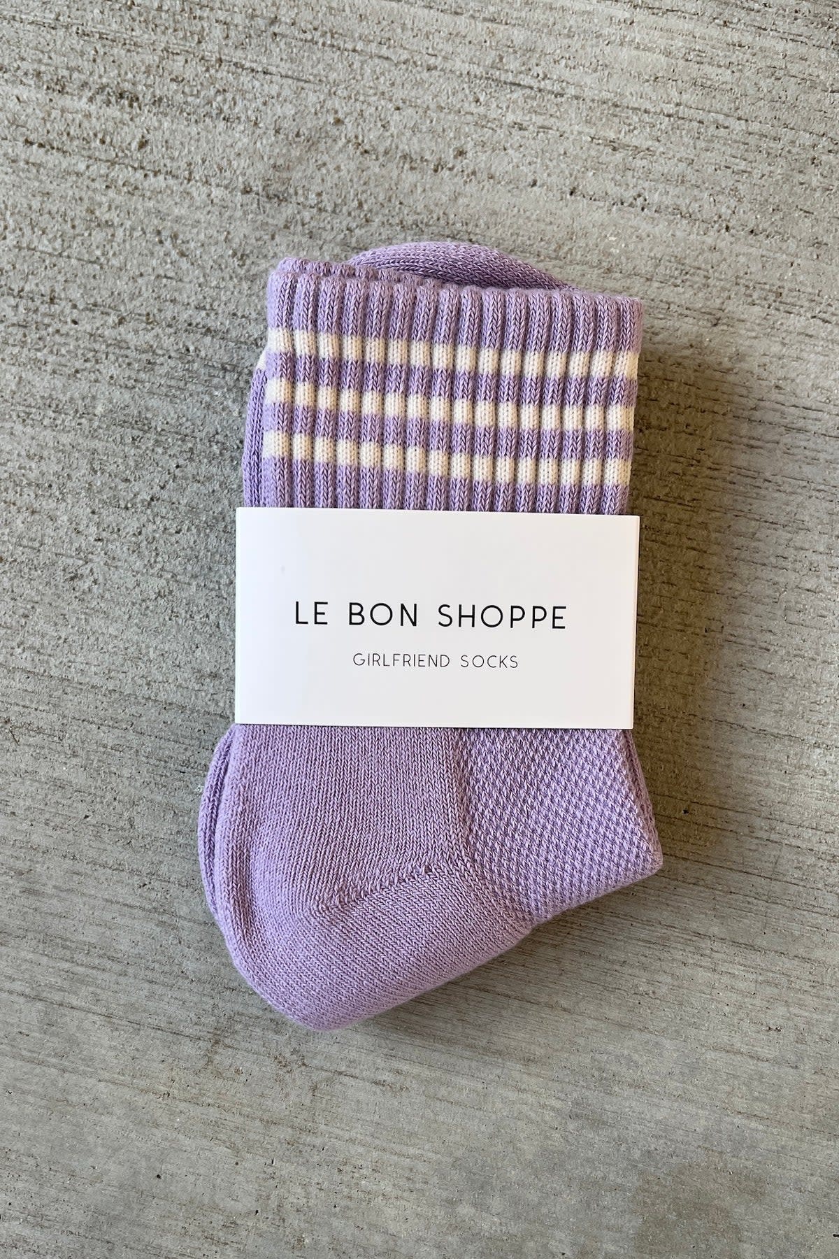 Le Bon Shoppe Girlfriend Socks Iris OS
