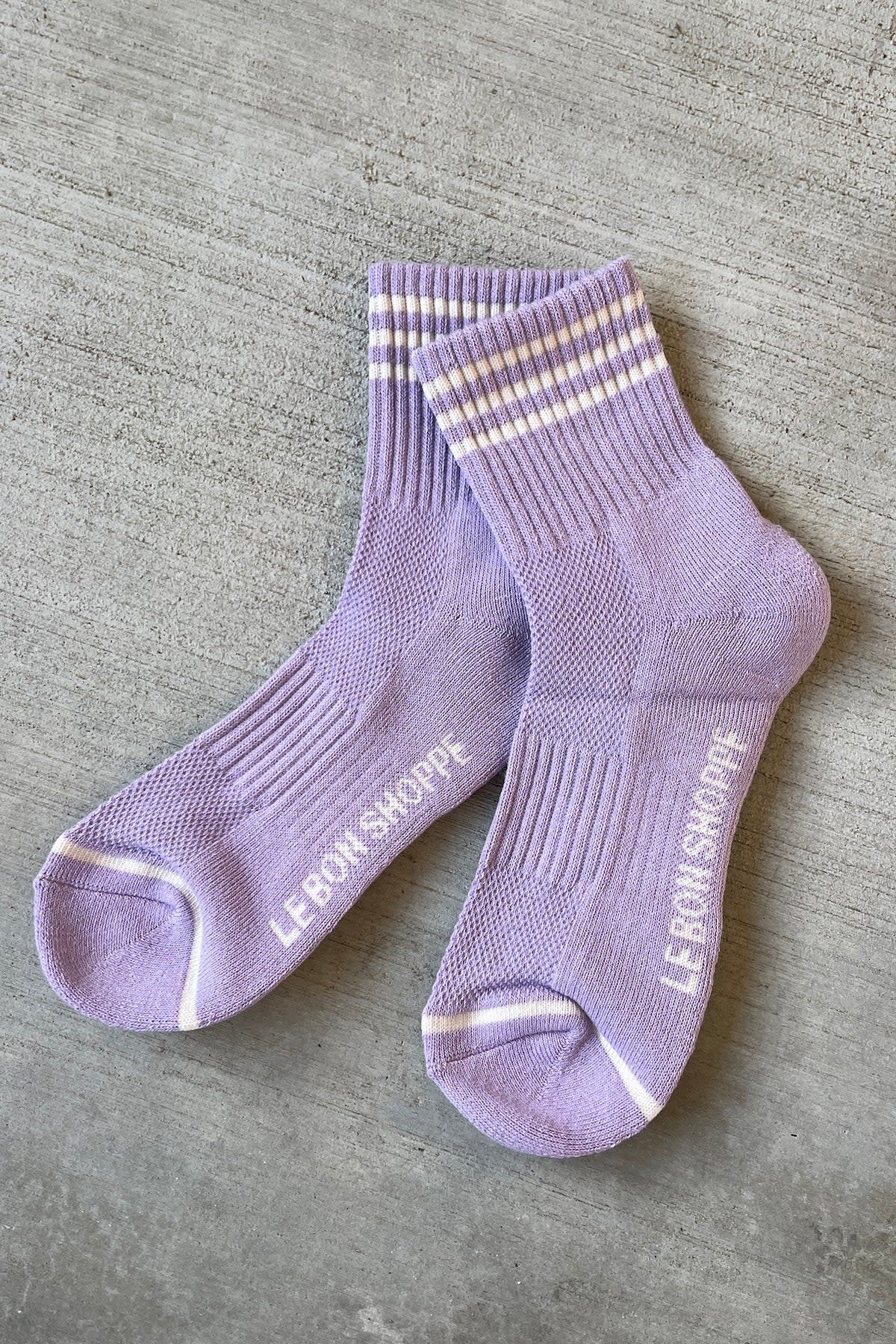 Le Bon Shoppe Girlfriend Socks Iris OS