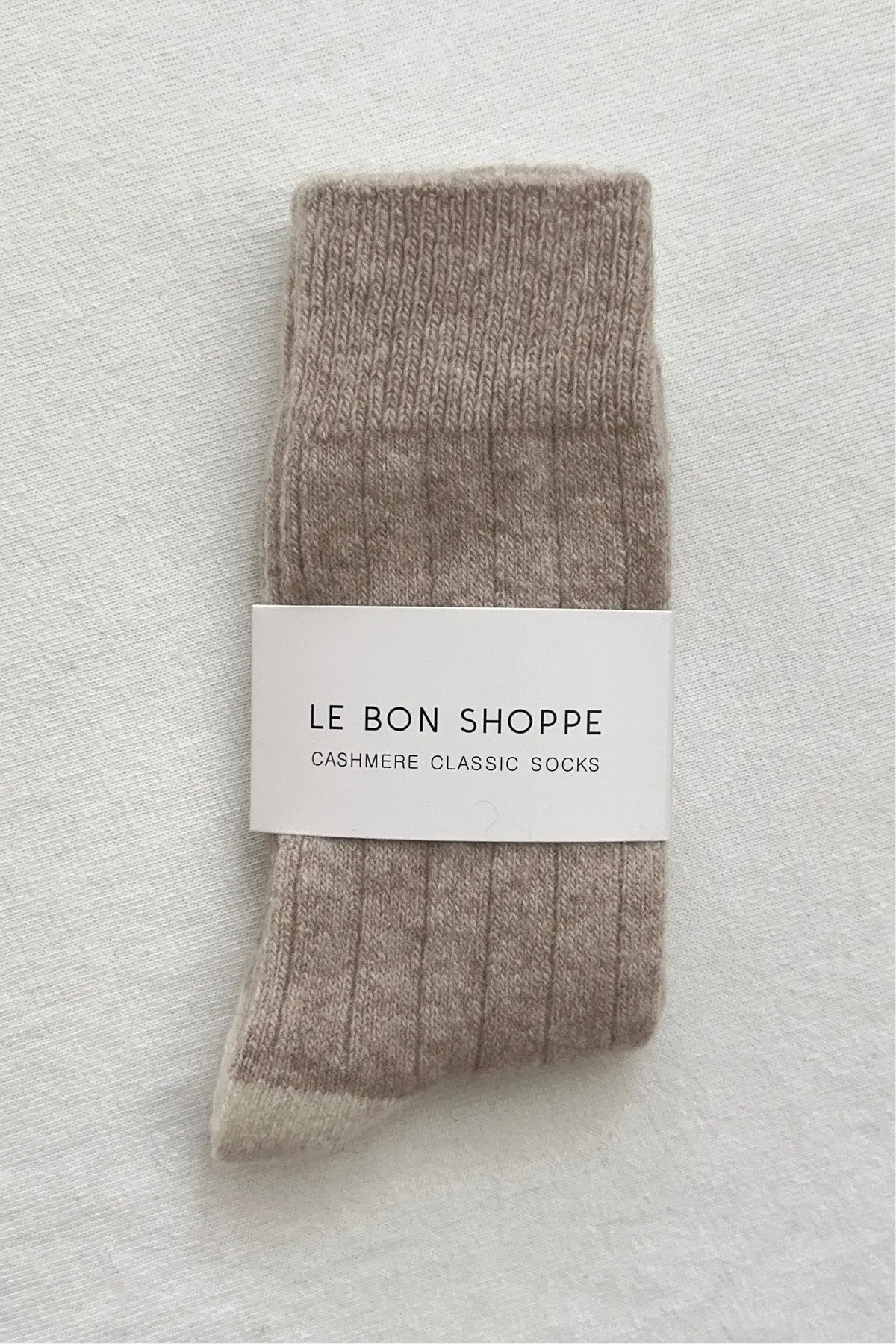 Le Bon Shoppe Classic Cashmere Socks Fawn
