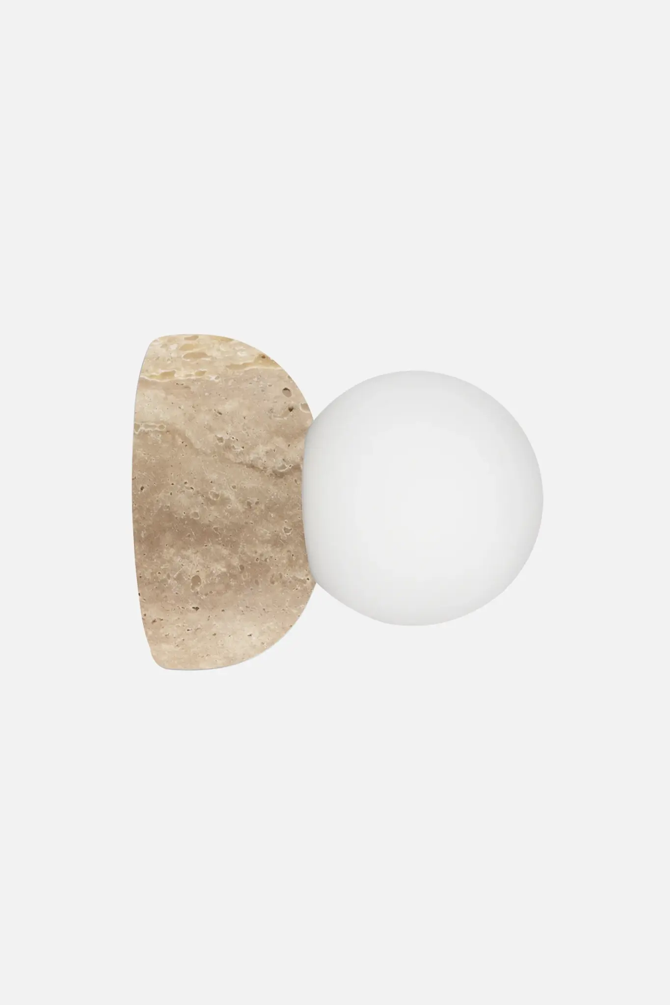 Globen Lighting Wall/Ceiling Lamp Torrano Travertine