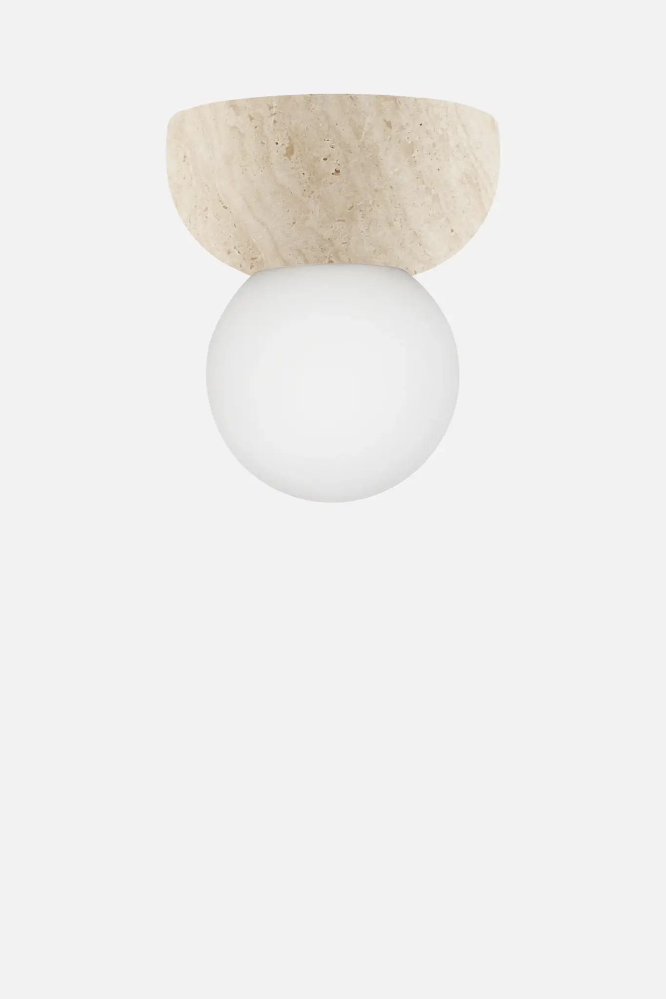 Globen Lighting Wall/Ceiling Lamp Torrano Travertine